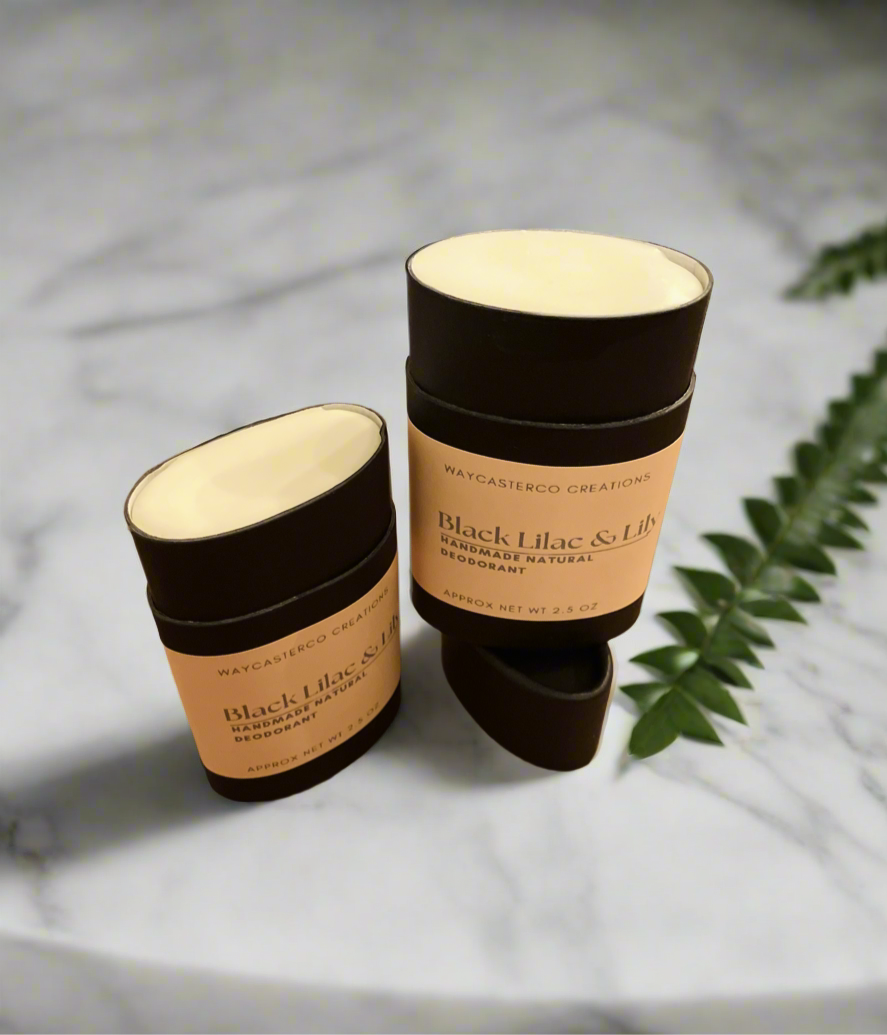 Black Lilac And Lily Natural Deodorant