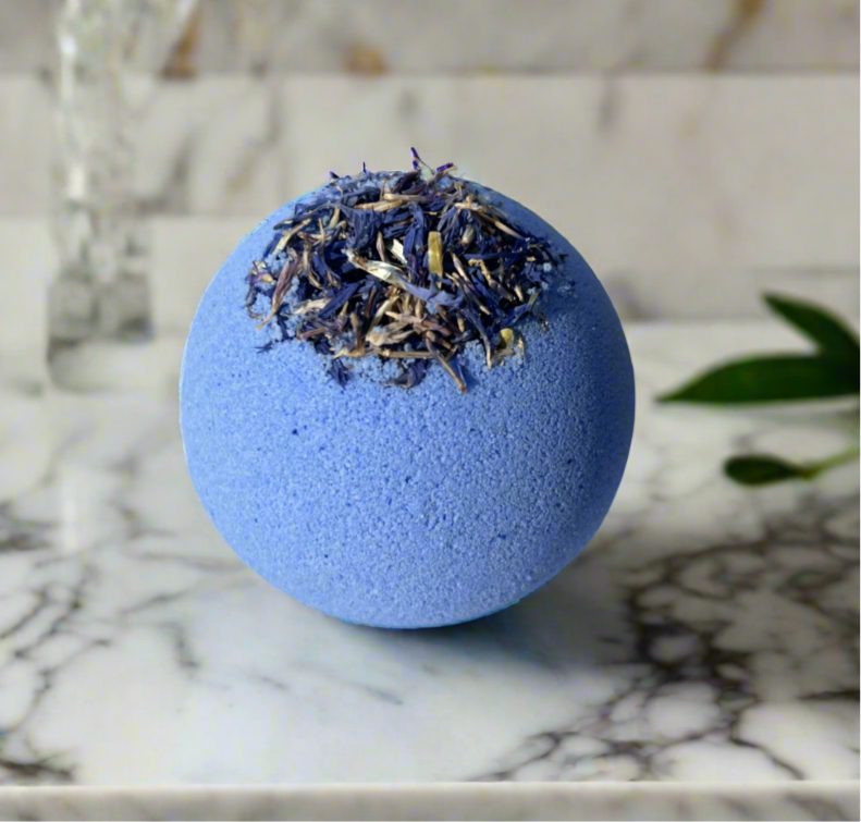Lemongrass-Eucalyptus EO Bath Bomb