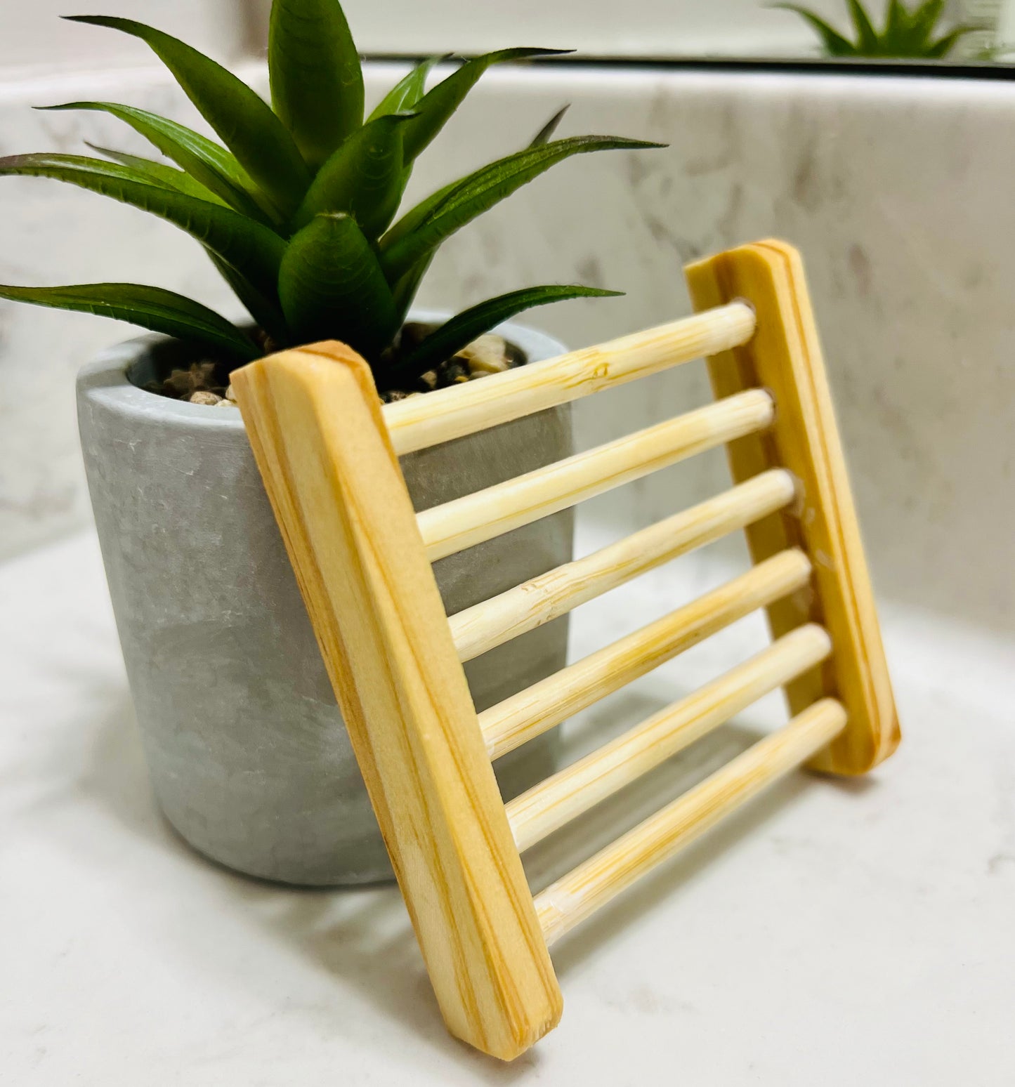 Bamboo Wood Soap Dish