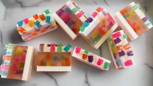 Gummi Yummy Bears Handmade MP Soap