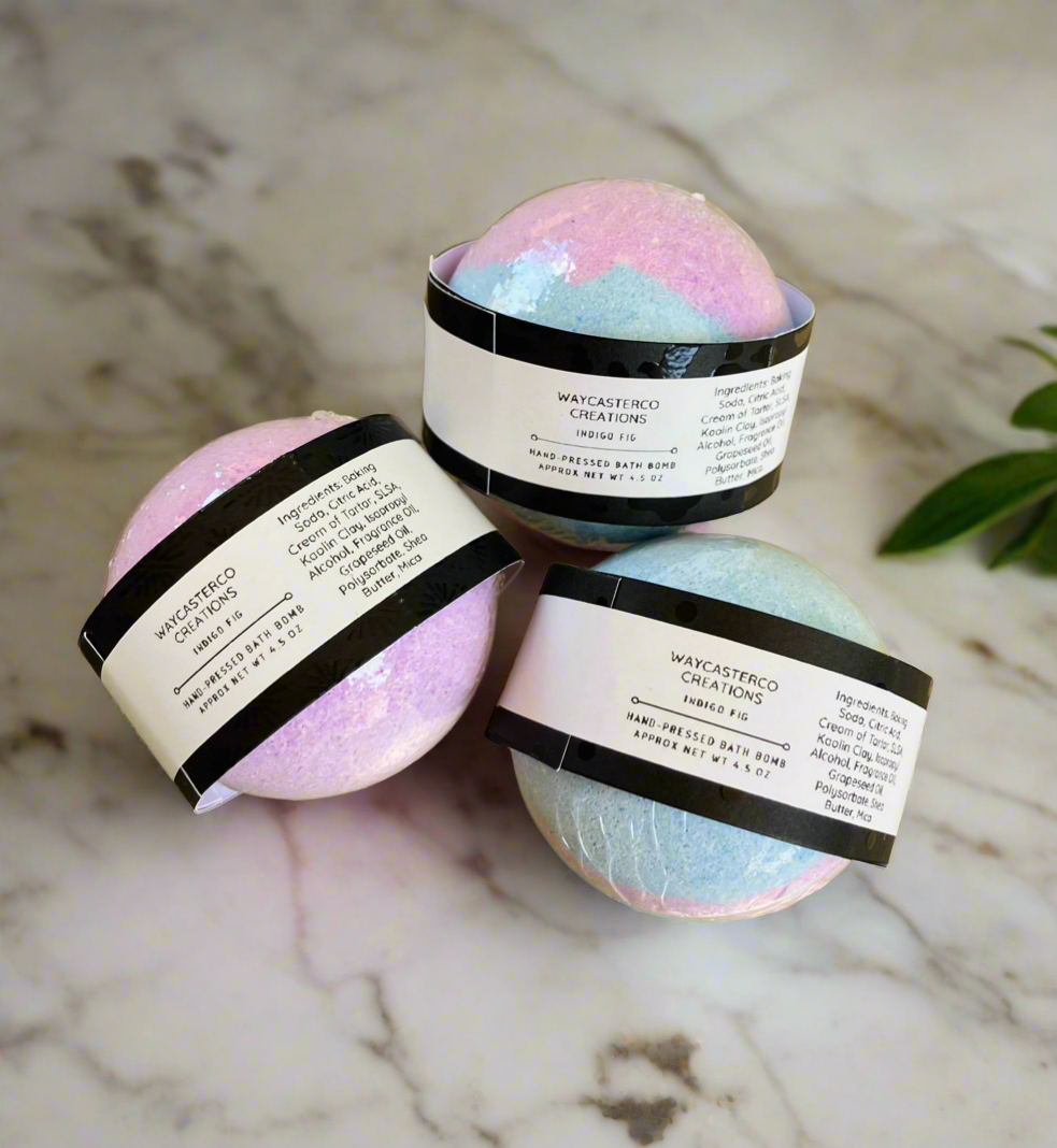 Indigo Fig Bath Bomb