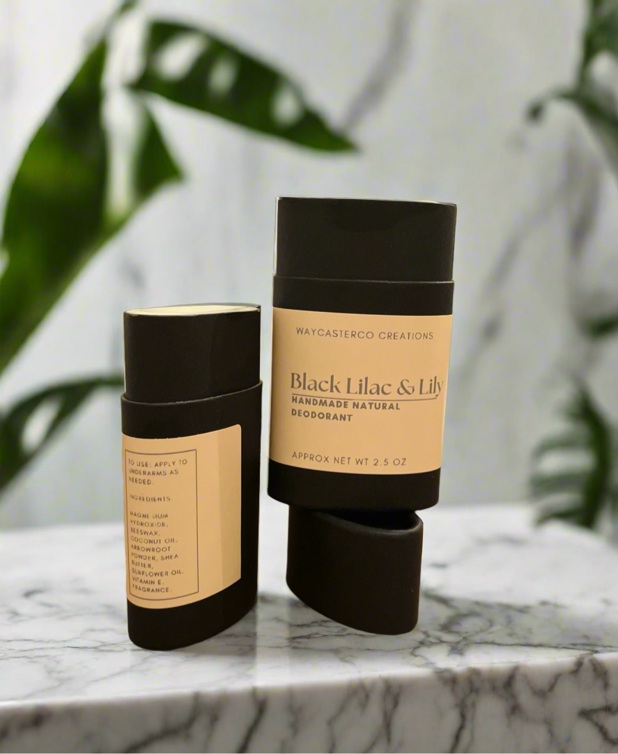 Black Lilac And Lily Natural Deodorant