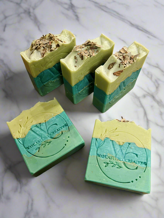 Eucalyptus Mint Handcrafted CP Bar Soap