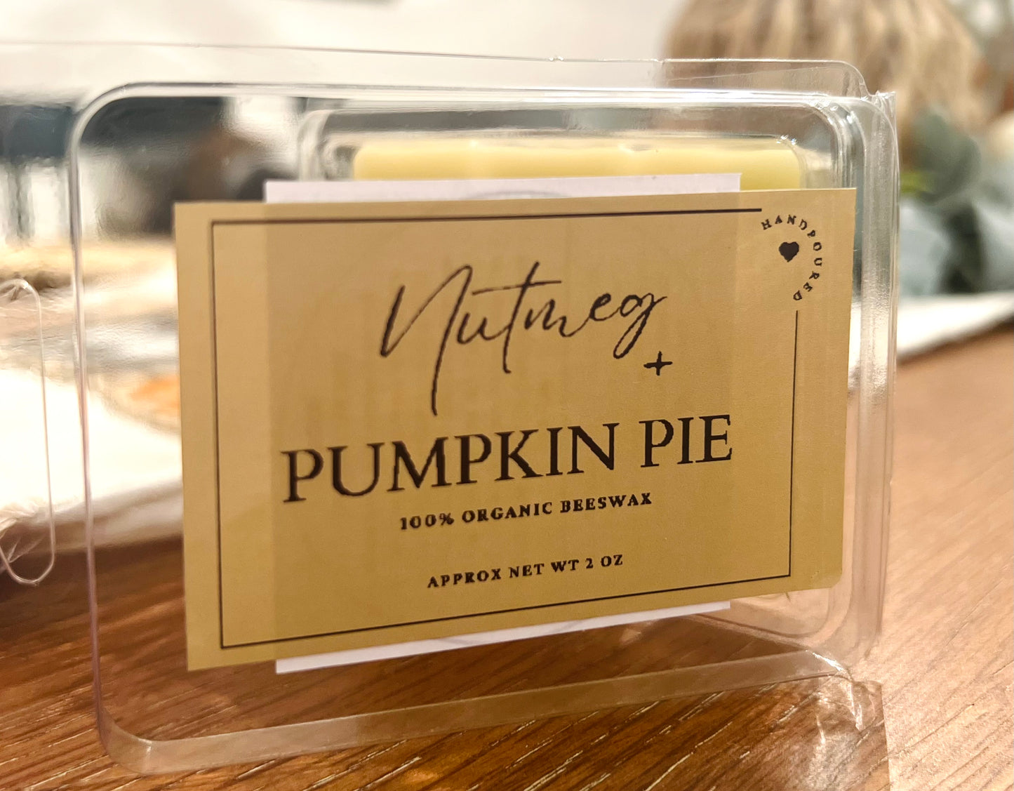 Pumpkin Pie Hand-Poured Wax Melt