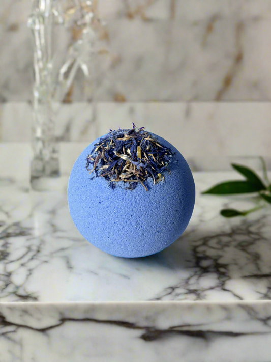 Lemongrass-Eucalyptus EO Bath Bomb