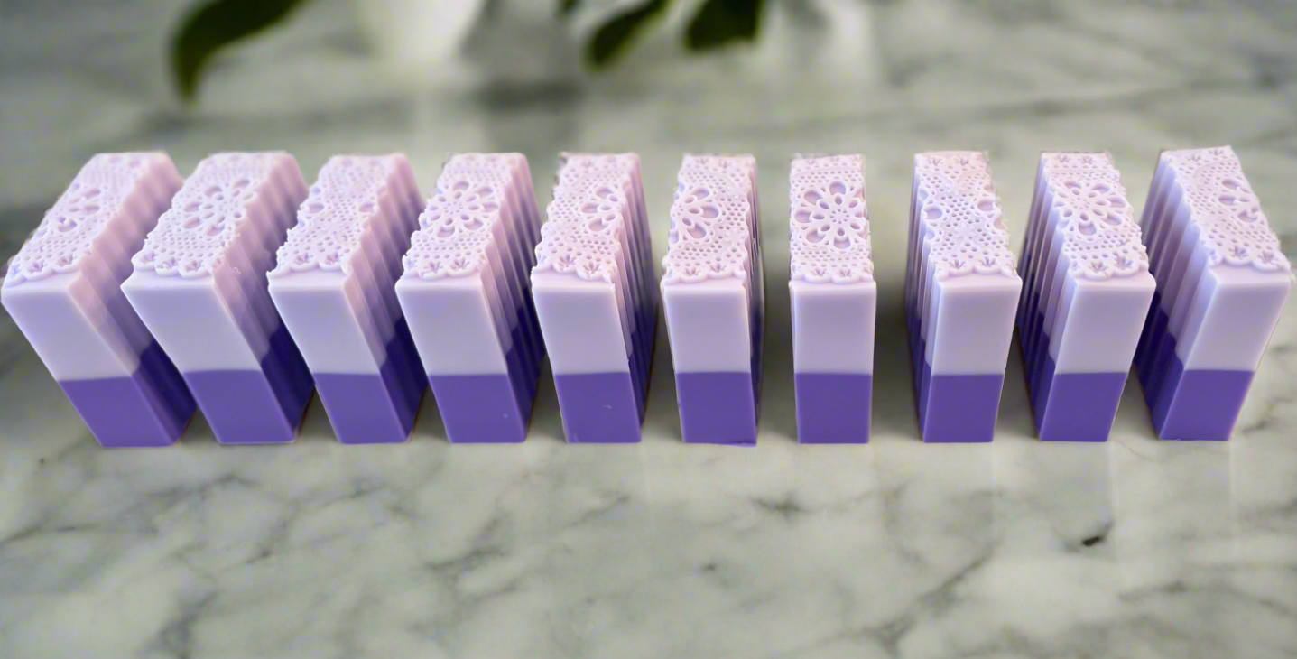 Black Raspberry And Vanilla Detergent Free MP Handmade Soap